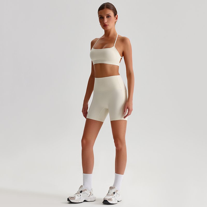 Brushed Fleece Two-Piece Yoga Set K2056Y2319