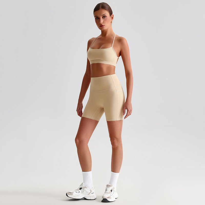 Brushed Fleece Two-Piece Yoga Set K2056Y2319